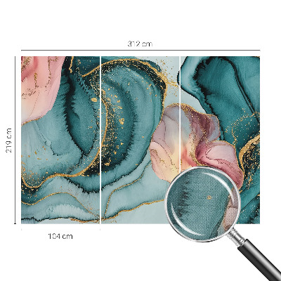 3D fototapeta Umelecké vlny