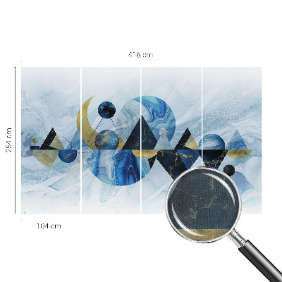 Samolepiaca fototapeta do spálne Kozmická elegancia