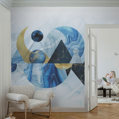 Samolepiaca fototapeta do spálne Kozmická elegancia