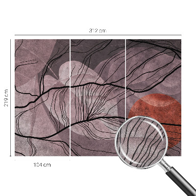 3D tapeta na stenu Energetická abstrakcia