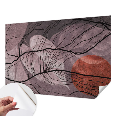 3D tapeta na stenu Energetická abstrakcia