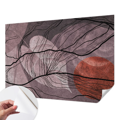 3D tapeta na stenu Energetická abstrakcia