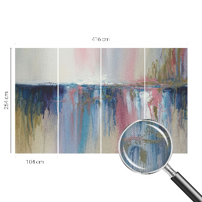 Fotografická tapeta do detskej izby Farebná abstrakcia