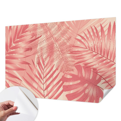 Detská tapeta Tropické listy