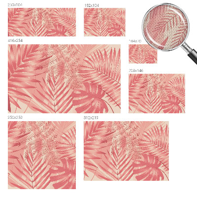 Detská tapeta Tropické listy