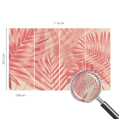 Detská tapeta Tropické listy