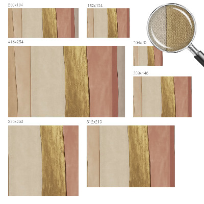 Detská fototapeta Vlnité pruhy