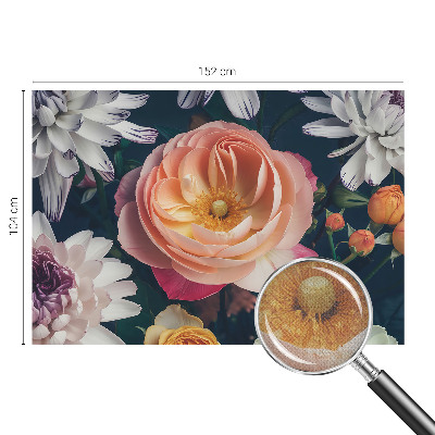 Tapeta do obývačky Kvetinová harmónia