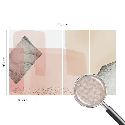 Samolepiaca fototapeta do obývačky Jemné figúrky