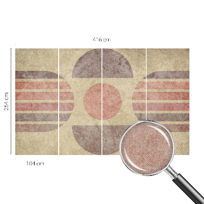 3D fototapeta Geometrické tvary