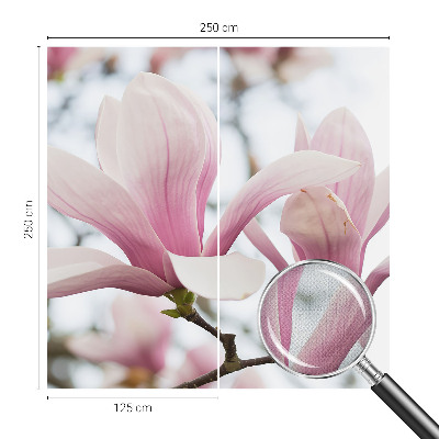 Samolepiaca fototapeta do detskej izby Kvety magnólie