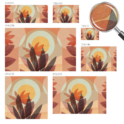 Moderná tapeta na stenu Kvetinová abstrakcia