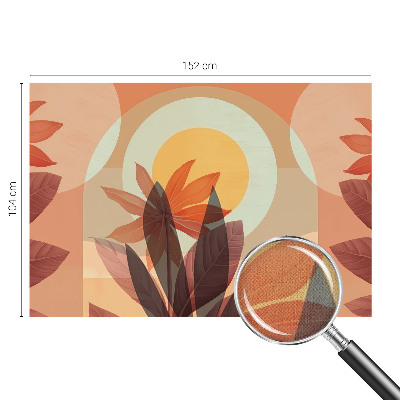 Moderná tapeta na stenu Kvetinová abstrakcia