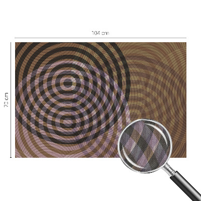 Samolepiaca tapeta Hypnotizujúce kruhy