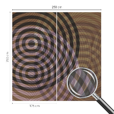 Samolepiaca tapeta Hypnotizujúce kruhy