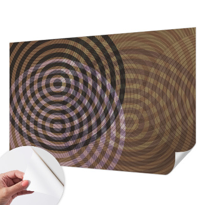 Samolepiaca tapeta Hypnotizujúce kruhy