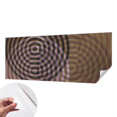 Samolepiaca tapeta Hypnotizujúce kruhy