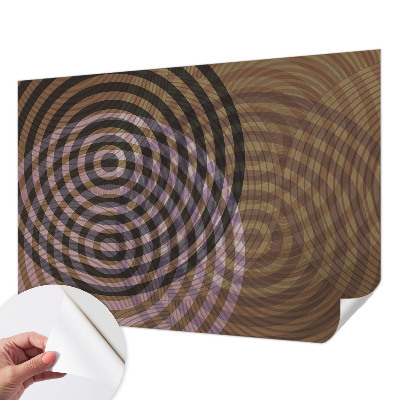 Samolepiaca tapeta Hypnotizujúce kruhy