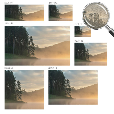 Samolepiaca fototapeta Hmlisté ráno