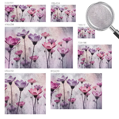 Fotografická tapeta samolepiaca Pastelové kvety