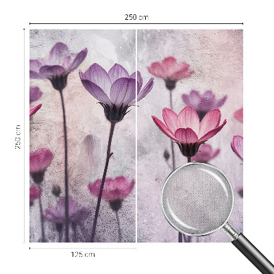 Fotografická tapeta samolepiaca Pastelové kvety