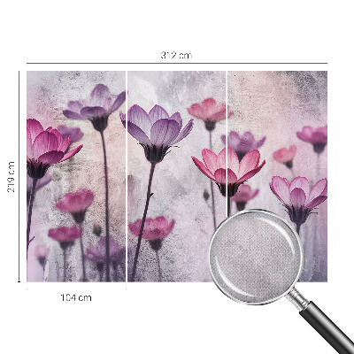 Fotografická tapeta samolepiaca Pastelové kvety