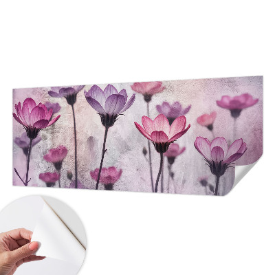 Fotografická tapeta samolepiaca Pastelové kvety