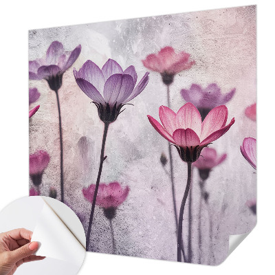 Fotografická tapeta samolepiaca Pastelové kvety