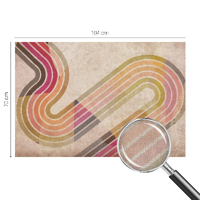 Samolepiaca fototapeta do spálne Geometrické čiary