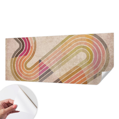 Samolepiaca fototapeta do spálne Geometrické čiary