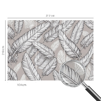 Fototapeta do detskej izby Jemné pierka