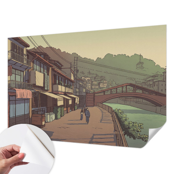 Tapeta do detskej izby Pastelová krajina