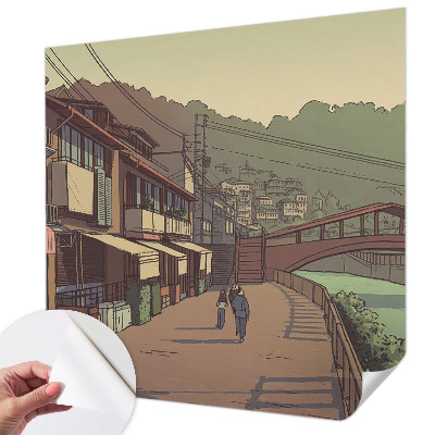 Tapeta do detskej izby Pastelová krajina