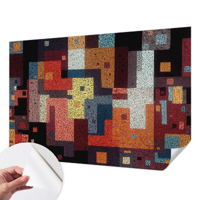 Detská tapeta Farebné tvary