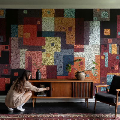 Detská tapeta Farebné tvary