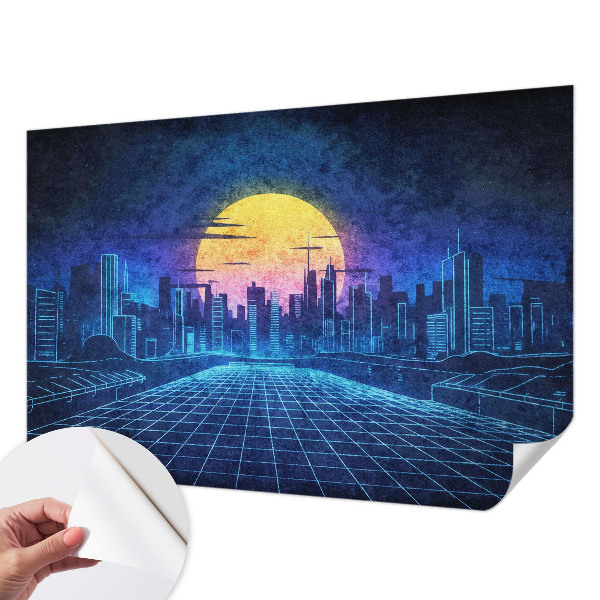 Fototapeta pre dievča Futuristická krajina