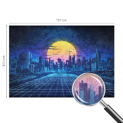 Fototapeta pre dievča Futuristická krajina