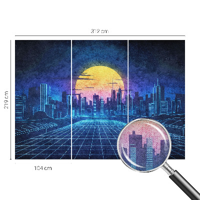 Fototapeta pre dievča Futuristická krajina