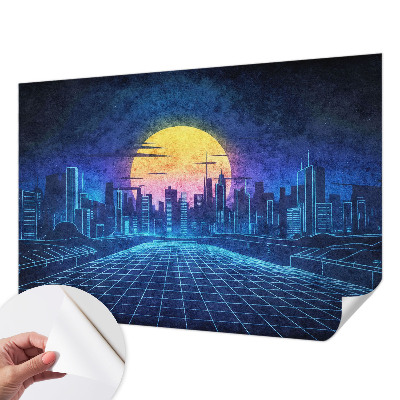 Fototapeta pre dievča Futuristická krajina