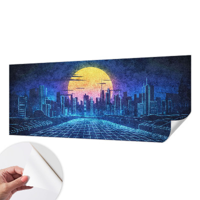 Fototapeta pre dievča Futuristická krajina