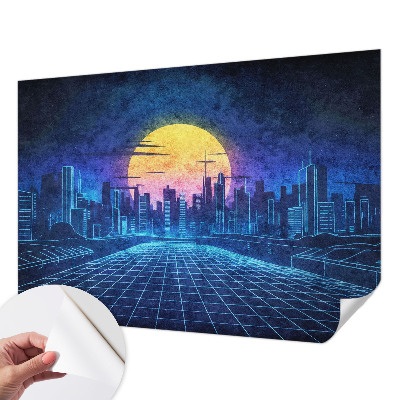 Fototapeta pre dievča Futuristická krajina