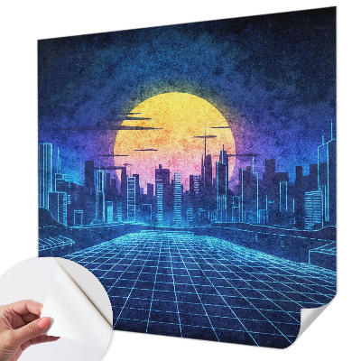 Fototapeta pre dievča Futuristická krajina