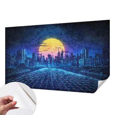 Fototapeta pre dievča Futuristická krajina