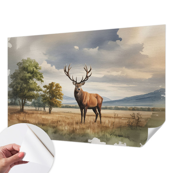 Moderná tapeta na stenu Majestátny jeleň