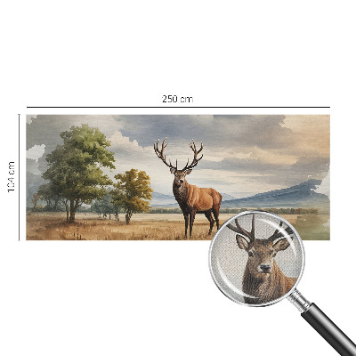 Moderná tapeta na stenu Majestátny jeleň