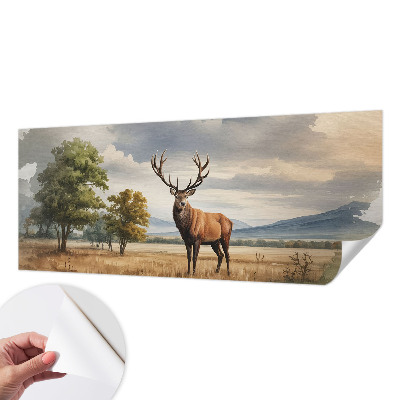 Moderná tapeta na stenu Majestátny jeleň