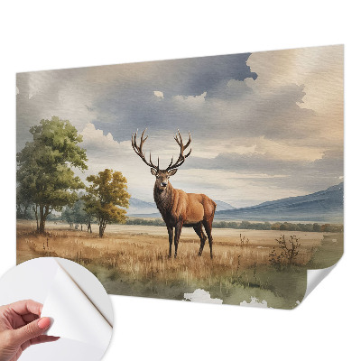 Moderná tapeta na stenu Majestátny jeleň