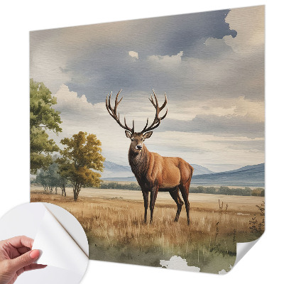 Moderná tapeta na stenu Majestátny jeleň
