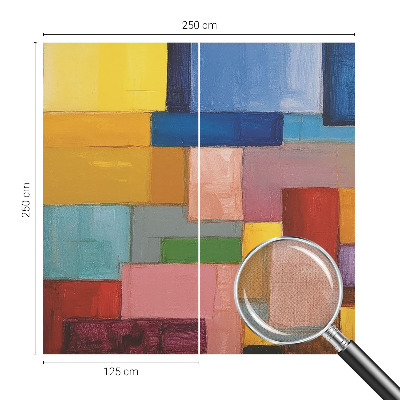 Tapety na stenu samolepiace Farebné obdĺžniky