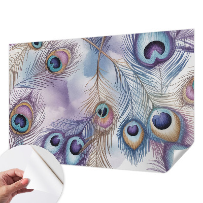 Samolepiaca fototapeta do detskej izby Pávie perie